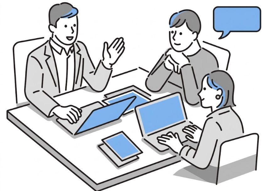 SaaS導入を検討するチーム